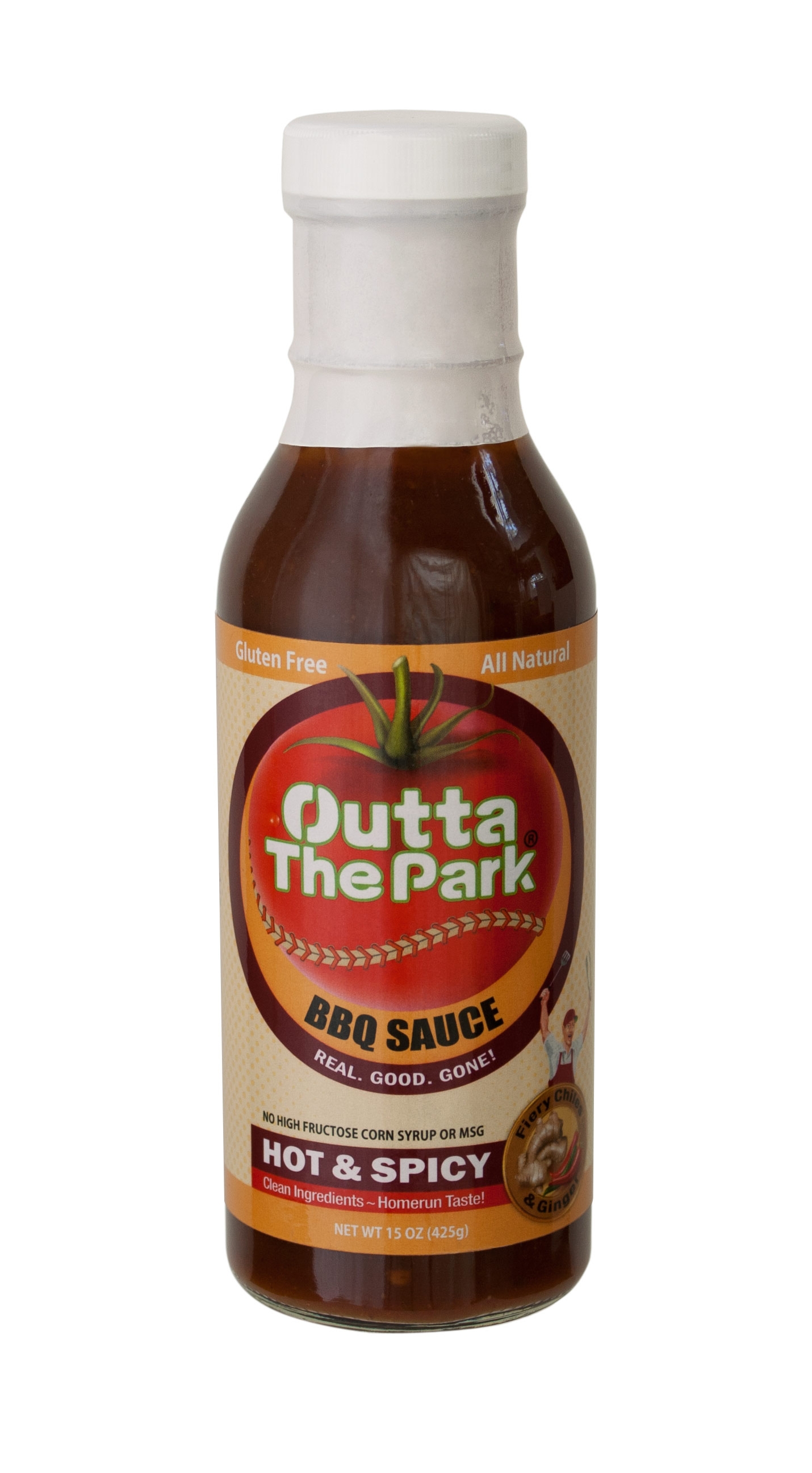 Outta the Park Hot & Spicy BBQ Sauce